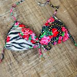 Luli Fama  Tiger Flower Bikini top size M Photo 1