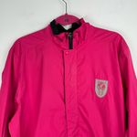 Nike Vtg 90s Y2K  International Hot Pink Windbreaker Jacket Photo 2