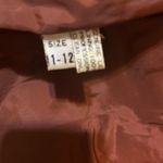 Vintage I Leather Trench Coat burgundy size 11 Photo 5