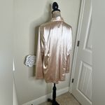 NTM: Savanna Jane NWT Satin Champagne Colored Soft Blazer Size 1X Gold Photo 13