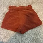 Altar'd State  Rust Corduroy Women Shorts Size Small Photo 4