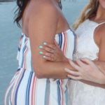 Orange And Blue Romper Size M Photo 3