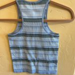 Just Polly Stripe Knit Tank Top Photo 1