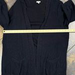 Sonoma Life and Style Short Sleeve Knit Black Cardigan 2X Photo 4