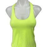 Lululemon Neon Green Racerback Sleeveless Yoga Workout Athletic Tank Top Size 4 Photo 0