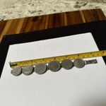 1940's Fascist Era Italian Lira Centesimi Coin Bracelet Italia / Italy Vittorio Photo 3