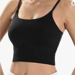 Ecoparty NWT--BLACK SPORTS BRA-SIZE 2X Quick drying, moisture wicking, 88% polyamide. 12% elastane, lightweight, anti wrinkle, anti roll up, anti shrinking, brand new in package  Measurements: Bust: armpit to armpit 19-22 inches  Length: shoulder seam to bottom 17 inches Photo 0