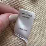 Lulus cream knit open front long sleeve cardigan size XS Photo 8