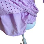 A New Day  Women's Light Purple Short Puff Sleeve Eyelet Top - Size Medium - NWT Photo 5