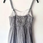 Old Navy  Gingham Fit and Flare Dress Navy Photo 3