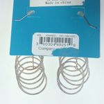 Silver Tone Dangling Chandelier Boho Pierced Earrings Photo 4