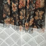 Candalite Vintage Women Dark Floral Whimsigoth Midi Dress Small Fairy Grunge Photo 5