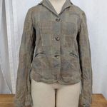 Gap Distressed Cotton Patchwork 2000's Blazer Size 6 Photo 0
