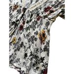 Coco & Jamieson crinkle rayon floral with Lace trim BOHO size M Yellow Size M Photo 4