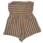 Wild Fable  target stripped ribbed knit strapless romper plus size 1X XL nwot Photo 3