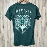 American Fighter Teal Short Sleeve V Neck Tee Womens Size Small Photo 5