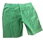 Diane Von Furstenberg DVF Green Wool Blend Shorts Size 6 with Pockets Summer Wear Vacation Preppy Photo 1