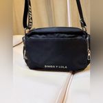 Bomba y Lola Stylish Black Crossbody Bag Photo 2