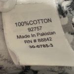 Ellos Women Tunic Top 1X Floral Romantic Boho Cotton Peasant Farmhouse Feminine White Photo 6