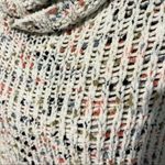 Jessica Simpson  Chunky Knit Speckled Multicolor Cowl Neck Sweater size Small Photo 57