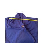 Bobeau Women's Blue Wrap Poncho 1X Button Closure Basic Jacket Photo 6