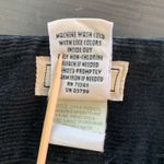 LLBean Black Corduroy Pants Womens 8 Regular Straight Leg Casual Comfort Retro Photo 3