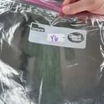 ASOS | women green lace dress wrap cover up see through Photo 2