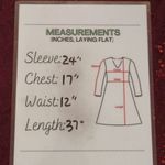 Jump  APPAREL By Wendye Caitin Laced Sequins Wine Dress‎ MEDIUM Photo 8