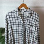 Melrose and Market | Plaid Flannel Button Up Long Sleeve Photo 2