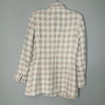 ZARA NWT  Textured Tweed Light Pink Double Breasted Blazer. Blogger fave. Size XS Photo 2