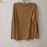 Dutch Bros Camel Tan Change The World Graphic Long Sleeve 100% Cotton Unisex M Brown Size L Photo 4