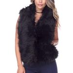 Ci Sono Faux Fur Vest  Photo 0