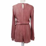 Altar'd State NWT  Rusty Rose Bell Sleeve Romper Photo 2