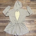 NWOT FP Movement Free People Such A Flirt Romper Heather Grey XS Gray Photo 9