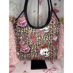 Ed Hardy NWT  Leopard Tattoo Tote Bag Photo 6