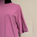 Uniqlo Preloved  Pink Oversized Boxy Tee size small Photo 2