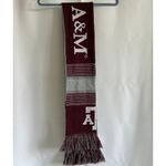 Texas A&M Reversible Scarf – Maroon&White/Maroon&Grey Red Photo 5