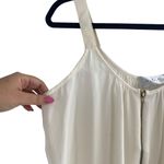 ALC Frank A.L.C Size XS 100% Silk Camisole Tank Off White Relaxed Fit Coastal Minimalist‎ Photo 6