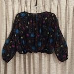 Free People  Wild Flower Honey Print Top Photo 6