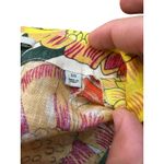Scotch & Soda  Women's Multicolor Floral Linen Hawaiian Button Down Shirt Size XS Photo 5