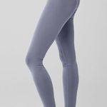 Alo Yoga Alo High-Waist Airlift Leggings Fog Hi-Rise Waisted Tights Full-Length Skinny S Photo 3