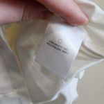 H:ours White Square Neck Corset Tie Front Bodycon Mini Dress Size XS Photo 8