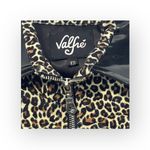 new Valfre ☻︎ January Crop Jacket ☻︎ Leopard Print ☻︎ Black Vinyl Collar ☻︎ XS Photo 9