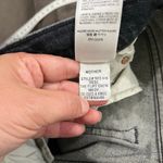 Mother The Flirt Chew Jeans in Cat & Kings Wash Straight Leg Jeans Size 24 Black Photo 9