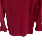 Talbots 𝅺 Maroon / Burgundy Long‎ Sleeve Tunic - Medium Photo 5