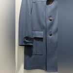 Vintage Classic Johnny Carson Lined Trench Coat Men's Size 36 R Blue Photo 1