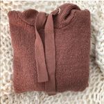 NWOT chunky mauve pullover sweater hoodie Pink Size M Photo 2