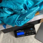 Vintage TJunior Tunic Blouse Shirt Top Womens XL Rare 80s Blue Back Fan‎ Retro Size L Photo 14