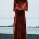Baltic Born  Velvet Wrap Dress Photo 2