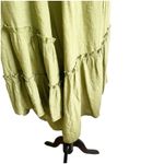 Cocomo Womens Peasant Blouse Tiered Shirt Moss Green Sleeves Plus Size 2X Photo 9